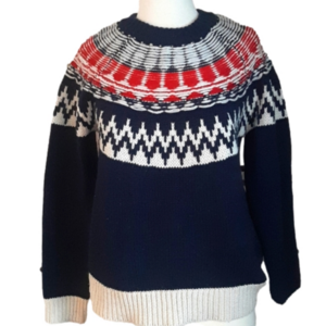 Women's Roots Norwegian Design Winter Sweater Size Small